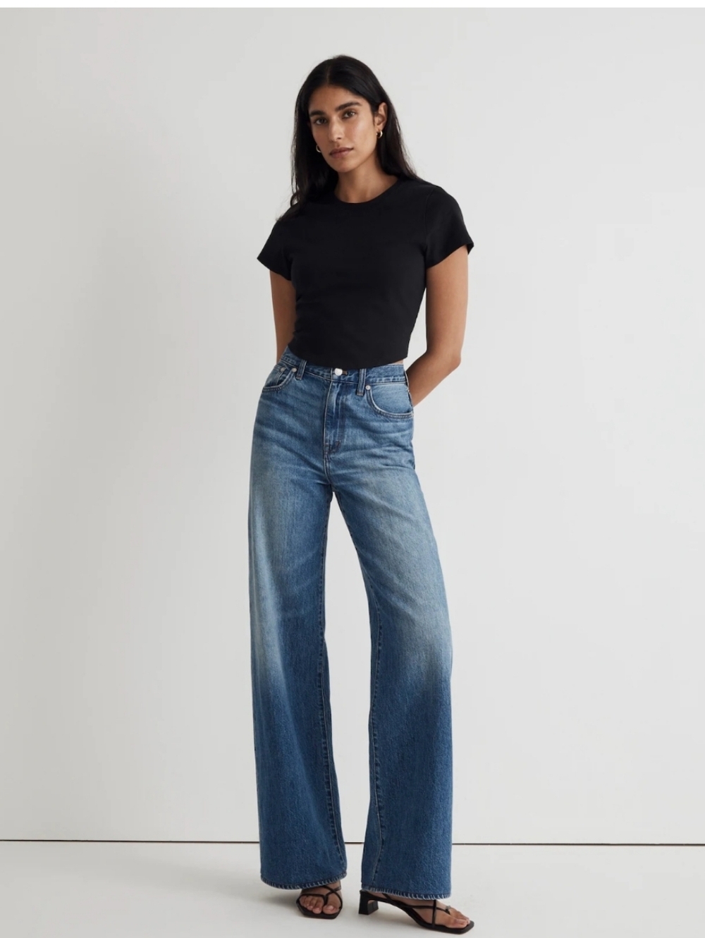 Madewell High-Rise Wide Leg Women’s Jeans - Blue